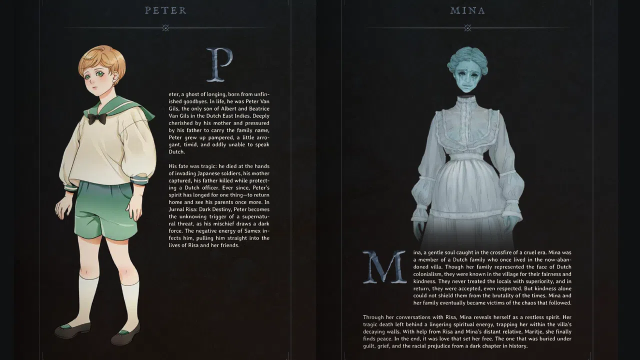 Jurnal Risa: Dark Destiny - OST & Digital Artbook Screenshot 1