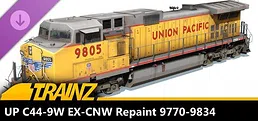Trainz Plus DLC - UP C44-9W EX-CNW Repaint 9770-9834