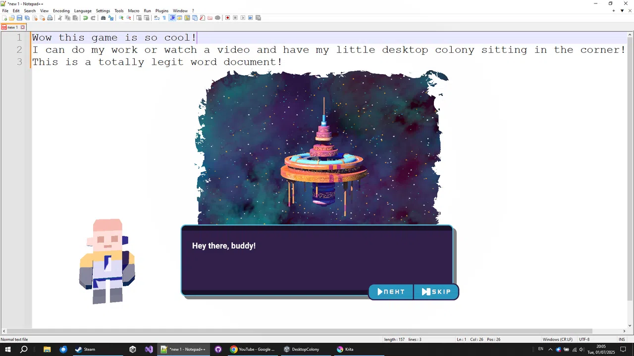 Desktop Colony Demo Screenshot 0