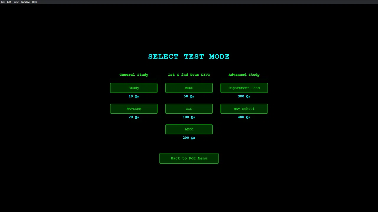 Watchstander: COLREGS/Rules of the Road Training Administrator Screenshot 4
