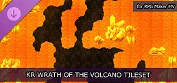 RPG Maker MV - KR Wrath of the Volcano Tileset