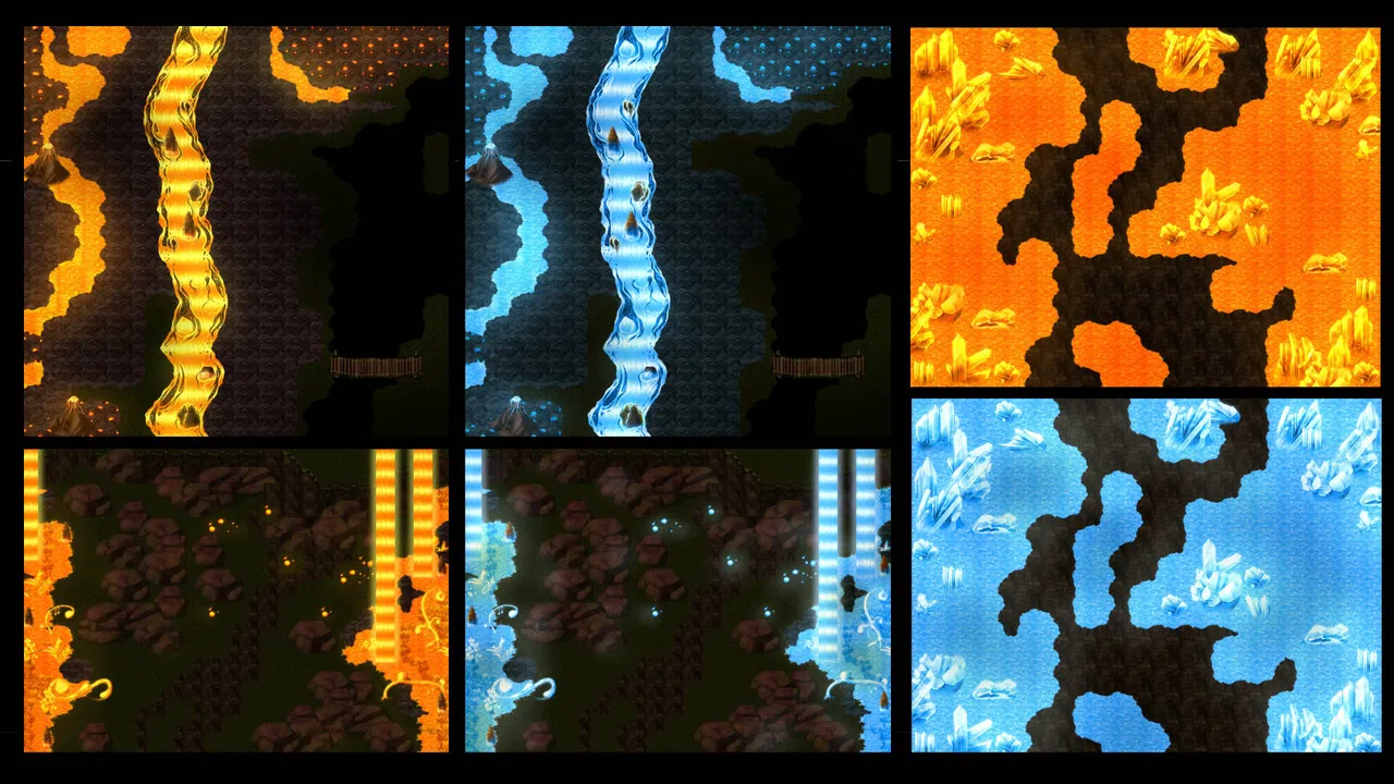 RPG Maker MV - KR Wrath of the Volcano Tileset Screenshot 0