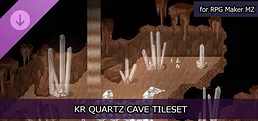 RPG Maker MZ - KR Quartz Cave Tileset