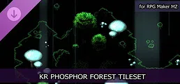 RPG Maker MZ - KR Phosphor Forest Tileset