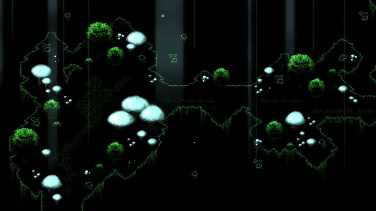 RPG Maker MZ - KR Phosphor Forest Tileset Screenshot 0