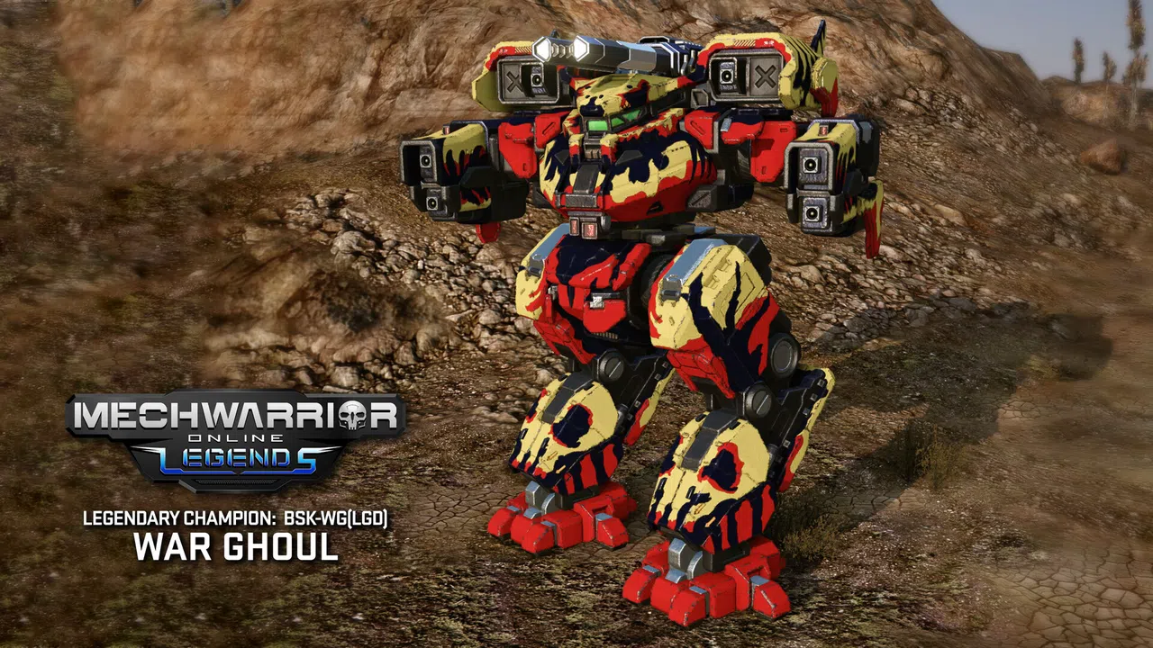 MechWarrior Online™ - Void Killer and War Ghoul Legendary Mech pack Screenshot 2