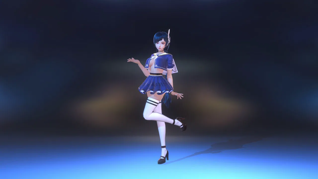 Angel Legion-DLC Judgment Maiden (Blue) Screenshot 2