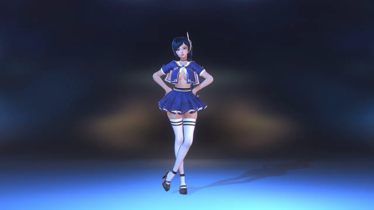Angel Legion-DLC Judgment Maiden (Blue) Screenshot 0