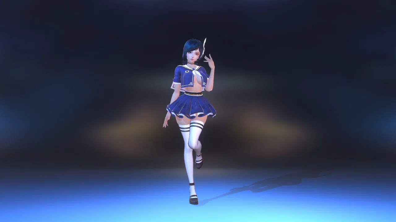 Angel Legion-DLC Judgment Maiden (Blue) Screenshot 1
