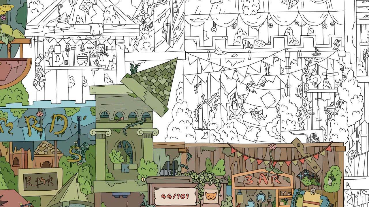 Hidden Cats: Old Amusement Park Screenshot 0