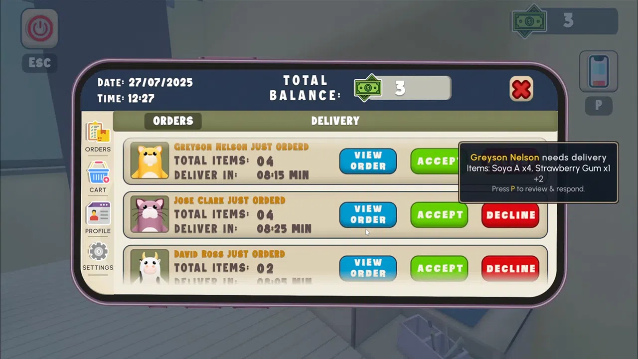 Delive R us Screenshot 0