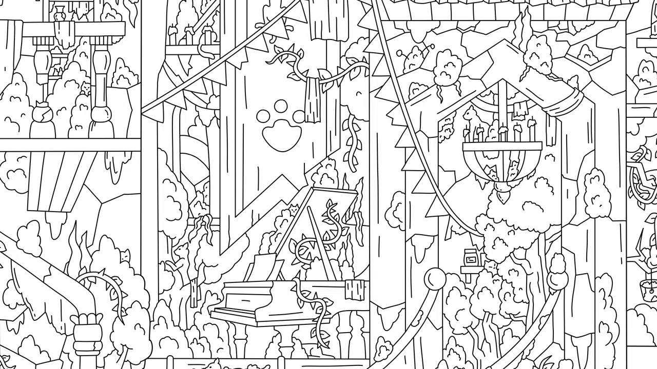 Hidden Cats: Old Amusement Park - Extra Level Screenshot 0
