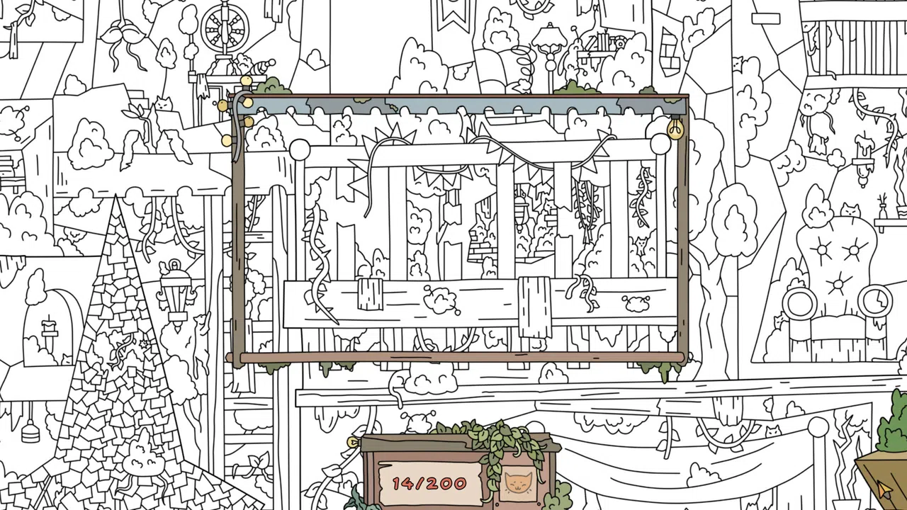 Hidden Cats: Old Amusement Park - Extra Level Screenshot 1