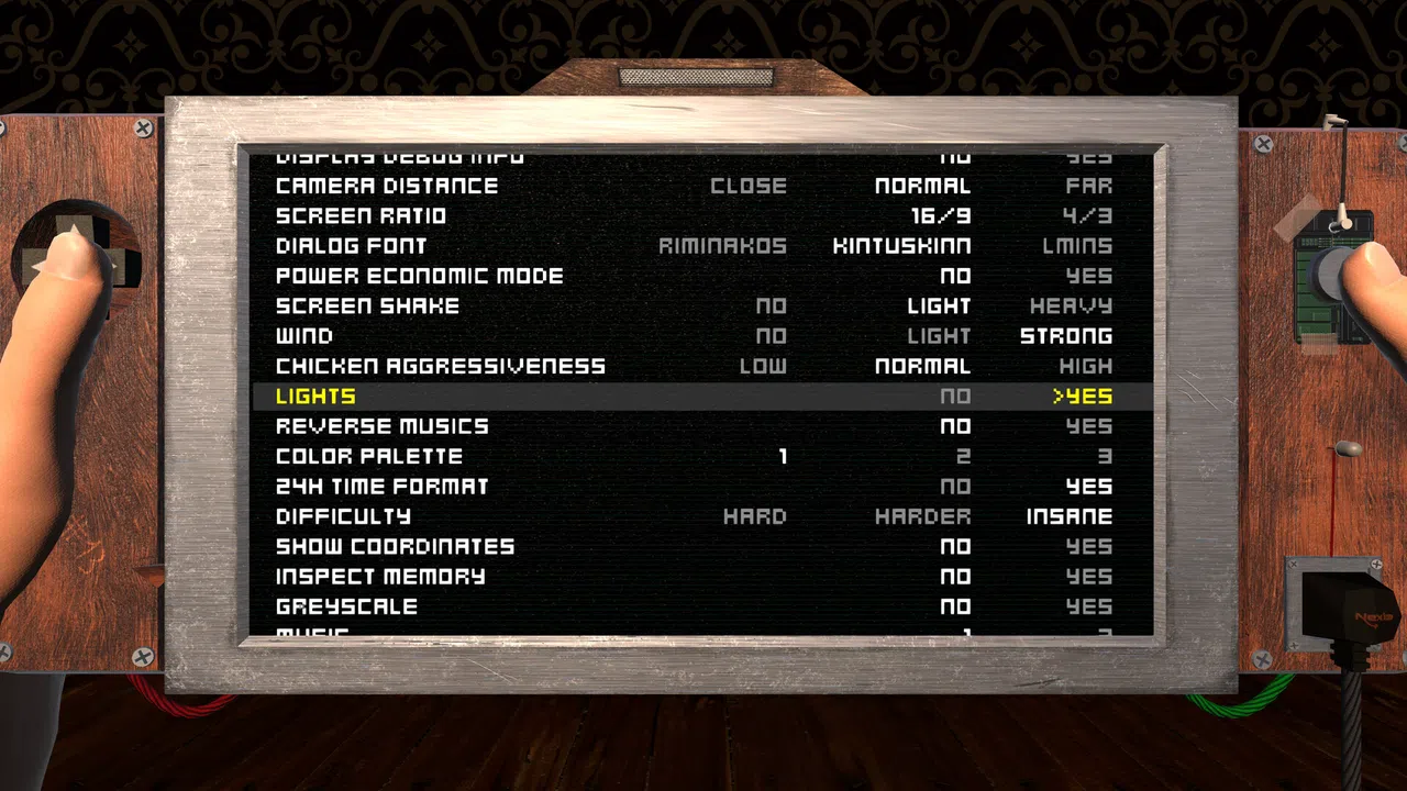 Game Settings Demo Screenshot 0