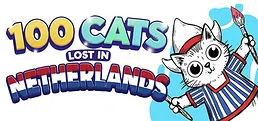 100 Cats Lost in Netherlands Find & Color