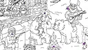  100 Cats Lost in Russia Find & Color Screenshot 1