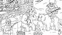  100 Cats Lost in Russia Find & Color Screenshot 0