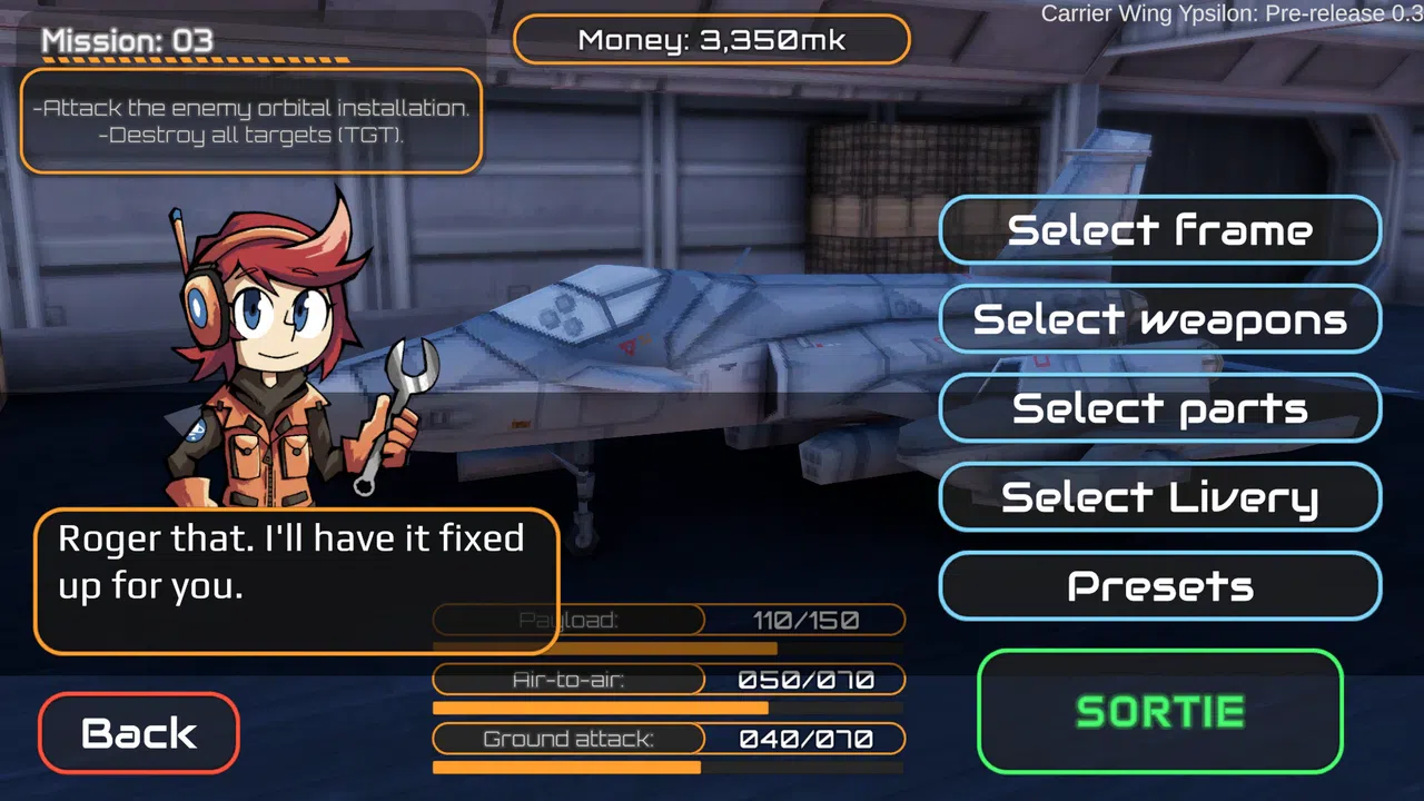 Carrier Wing Ypsilon Screenshot 5