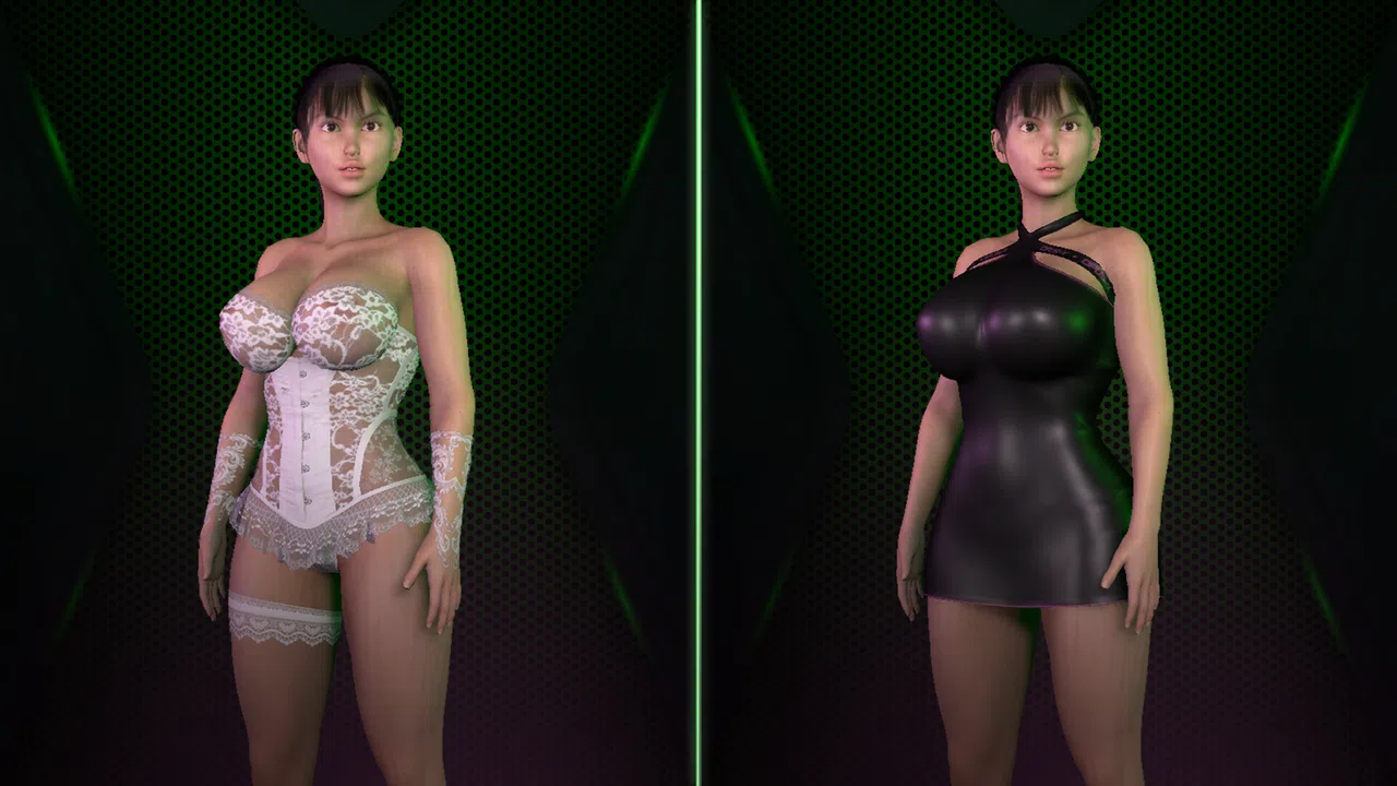 Lustborn - Latex & Lace Outfit Pack Screenshot 0