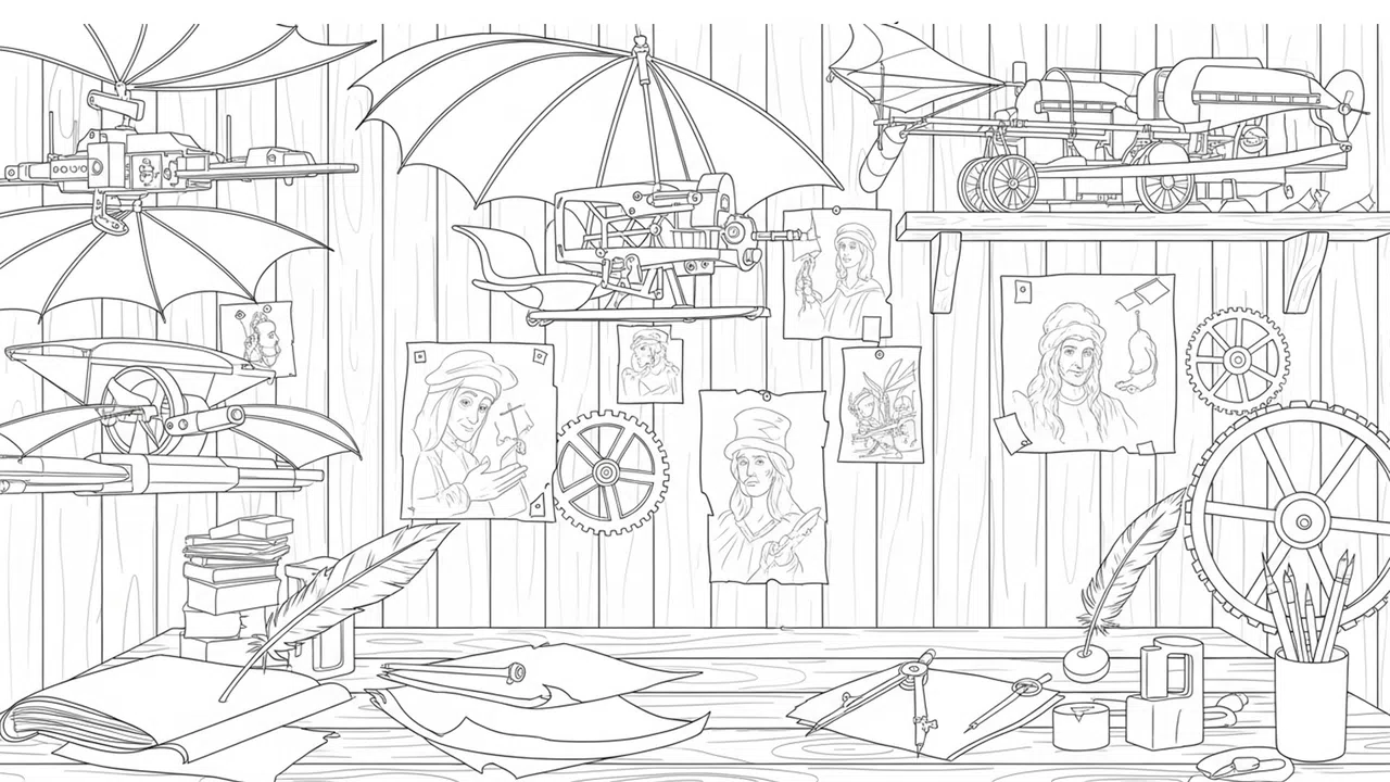 100 Cats Lost in Da Vinci’s Workshop Screenshot 2