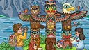 100 Cats Lost in Canada 2 Find & Color Screenshot 2