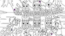 100 Cats Lost in Canada 2 Find & Color Screenshot 1