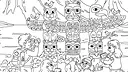 100 Cats Lost in Canada 2 Find & Color Screenshot 0