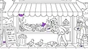 100 Cats Lost In England 2 Find & Color Screenshot 1