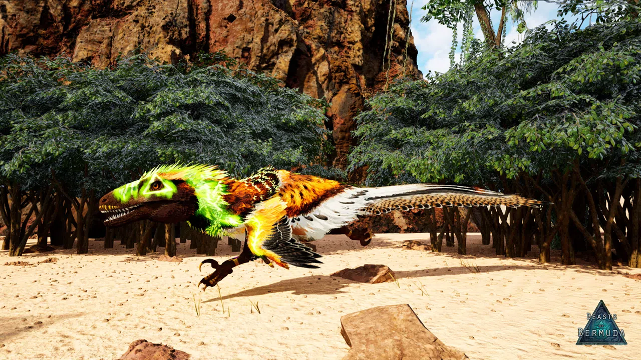 Beasts of Bermuda - Utahraptor Supporter Warpaint Screenshot 2