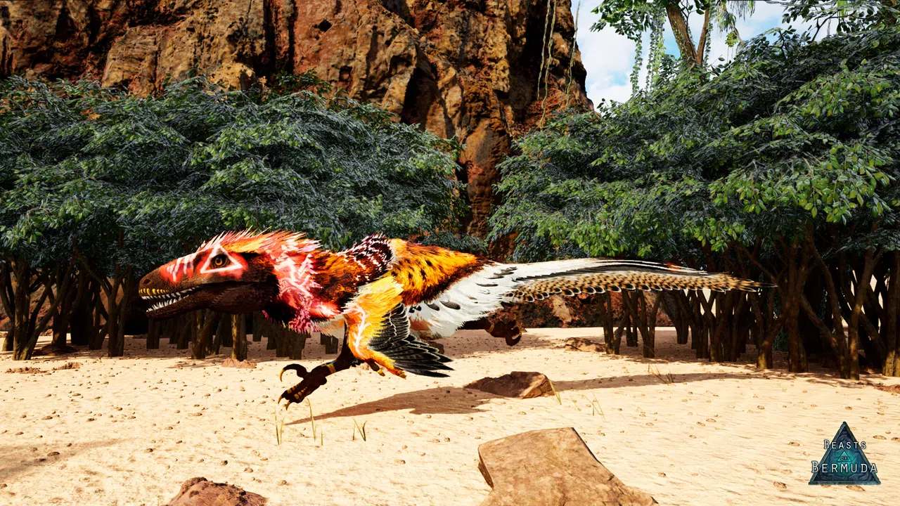 Beasts of Bermuda - Utahraptor Supporter Warpaint Screenshot 0