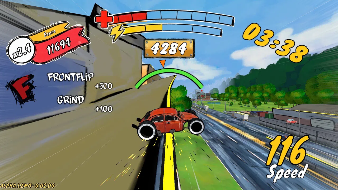 Sketchy Driver Demo Screenshot 1