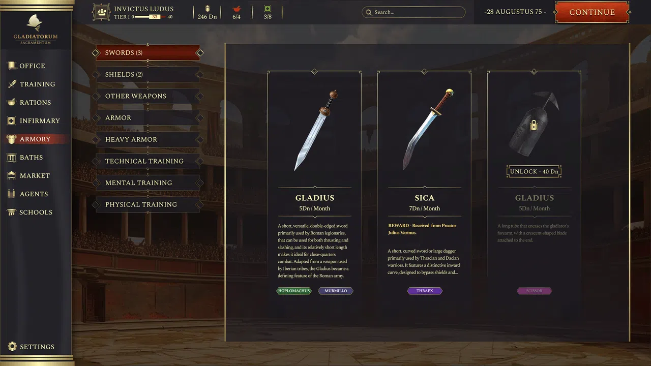 Gladiatorum: Sacramentum Screenshot 5
