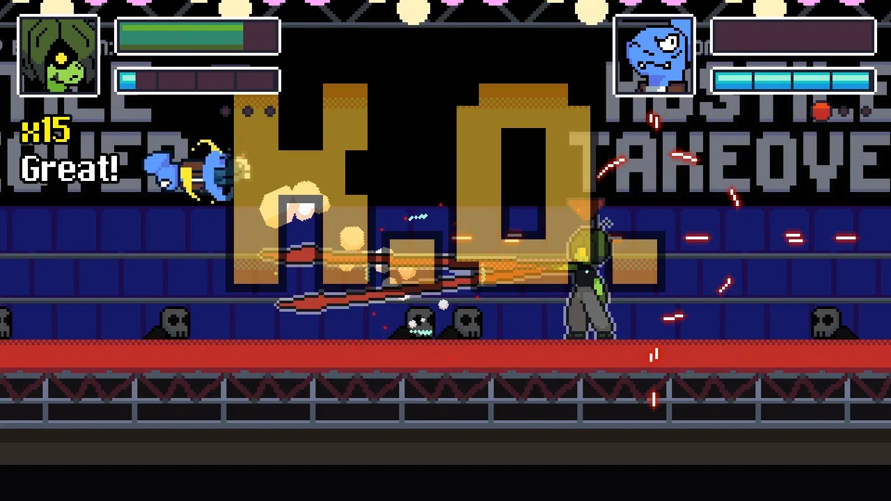 Bottom-Up Beatdown: Hostile Takeover Demo Screenshot 1