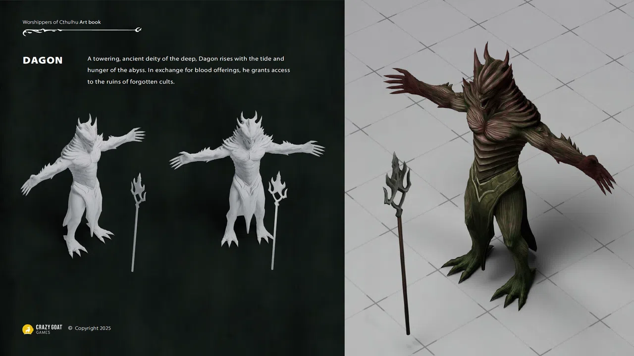 Worshippers of Cthulhu - Artbook Screenshot 2