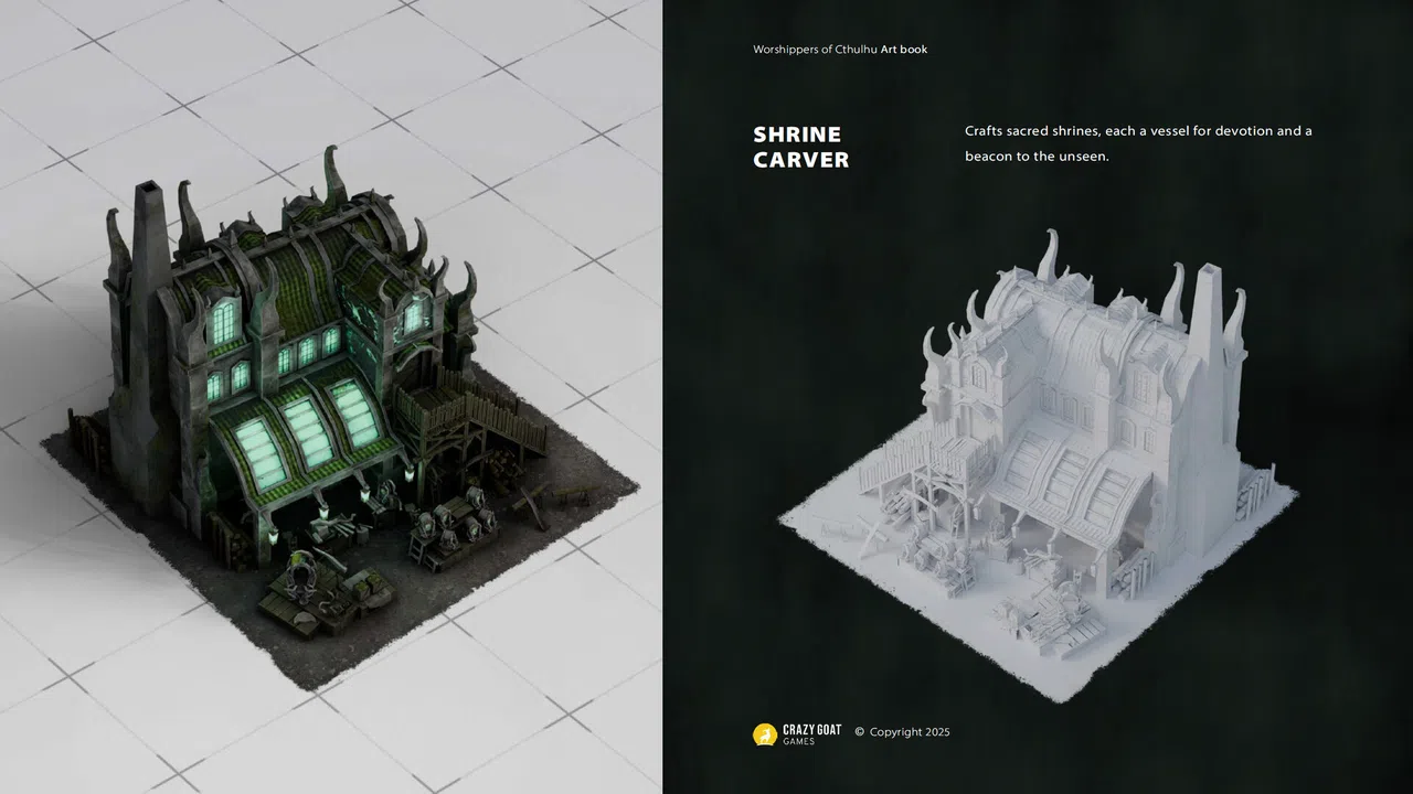 Worshippers of Cthulhu - Artbook Screenshot 3