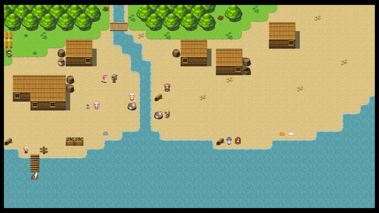 RPG Maker MZ - Mermaid character graphic Screenshot 0