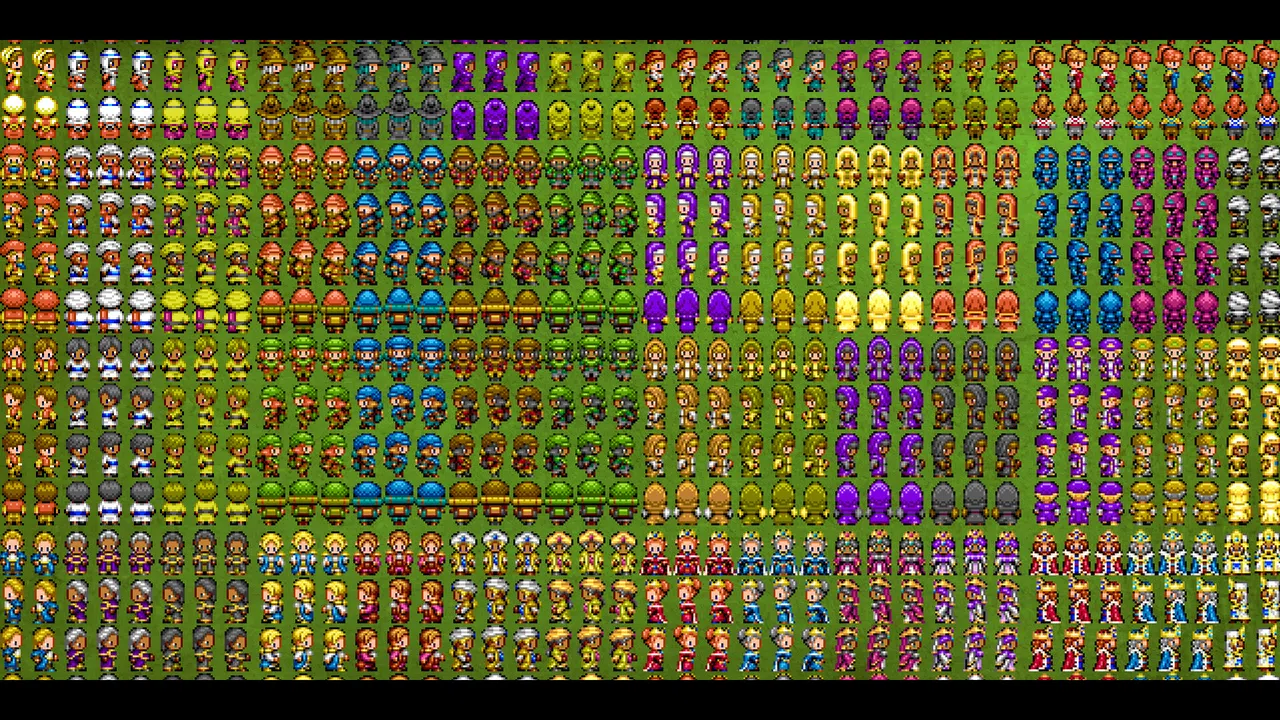 RPG Maker MV - MEGA FANTASY Walking NPCs and Faces Screenshot 5