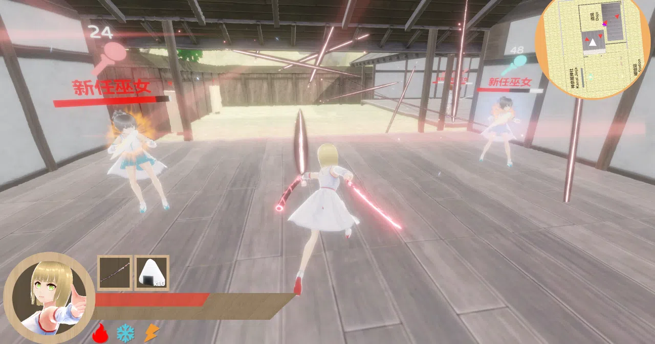 宥蘿的巫女修行錄 Miko Yuro: Training Record Screenshot 2