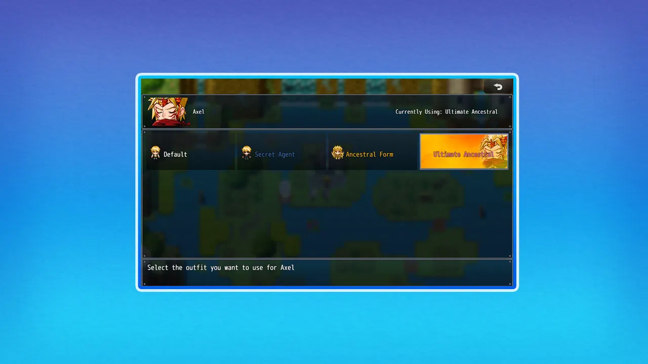 RPG Maker MZ - UNDERMAX - Multi Clothes Plugin Screenshot 2