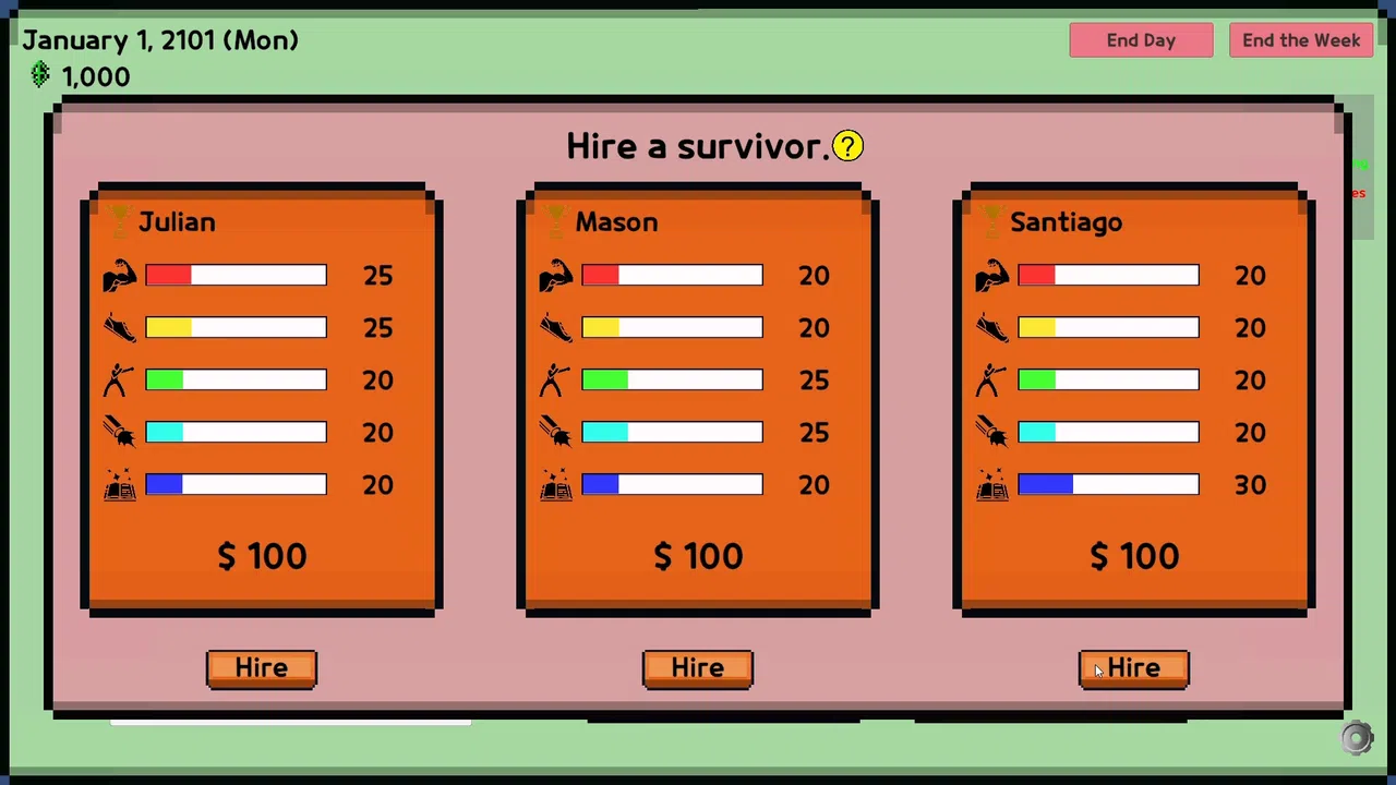 Battle Royale Manager Screenshot 1