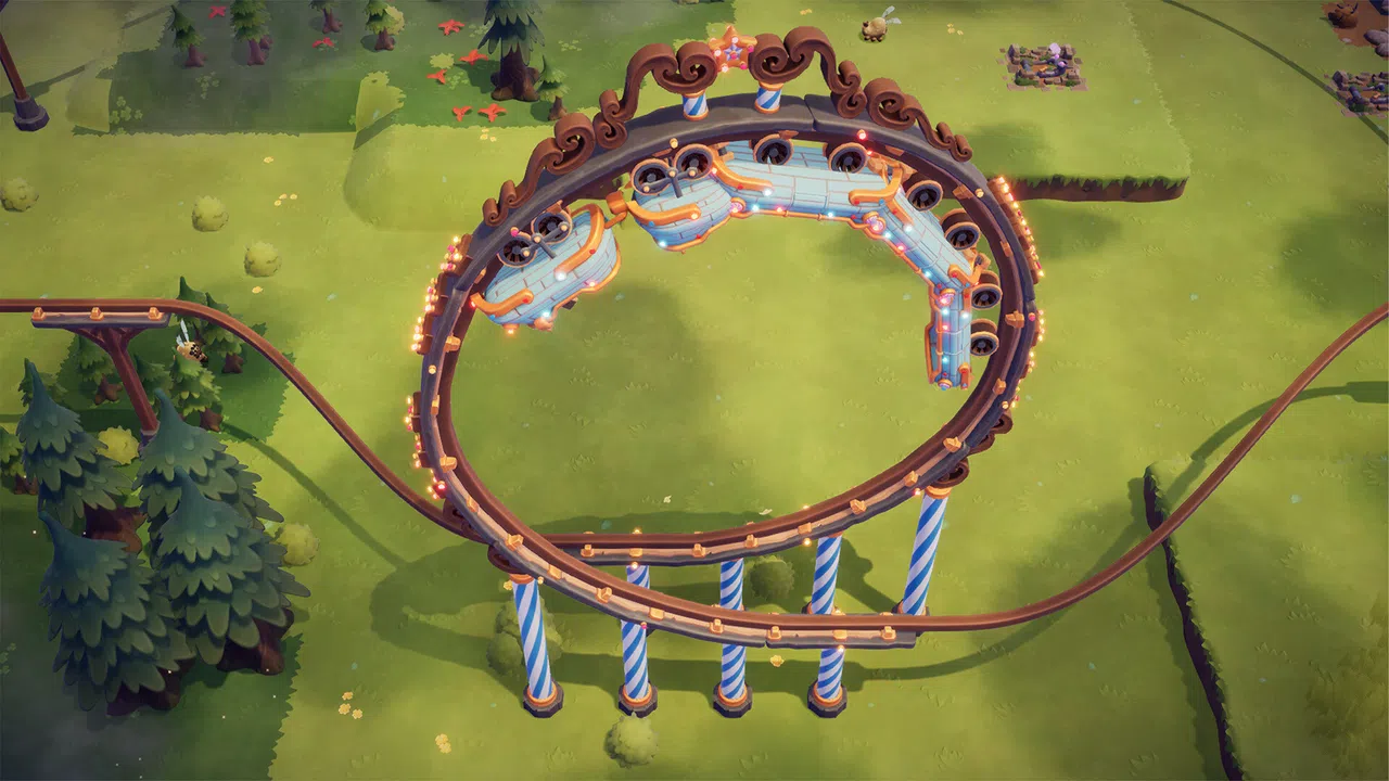 Oddsparks: An Automation Adventure - Coaster Rush Screenshot 5