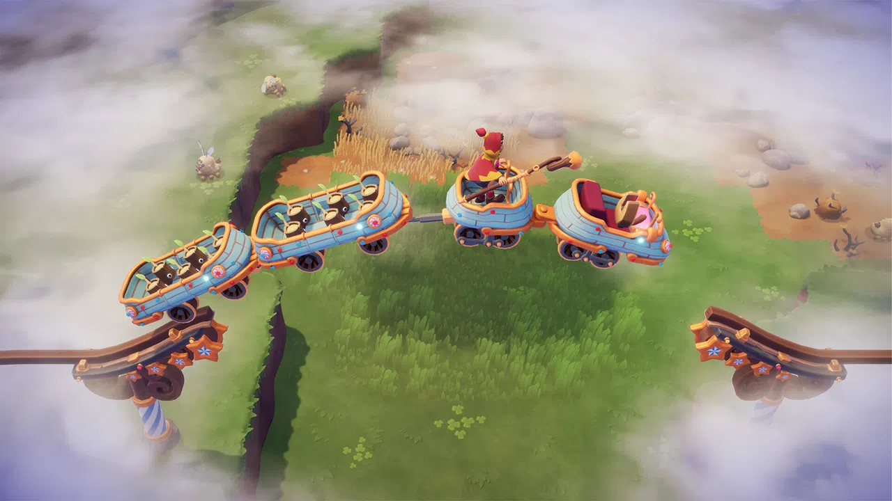 Oddsparks: An Automation Adventure - Coaster Rush Screenshot 4