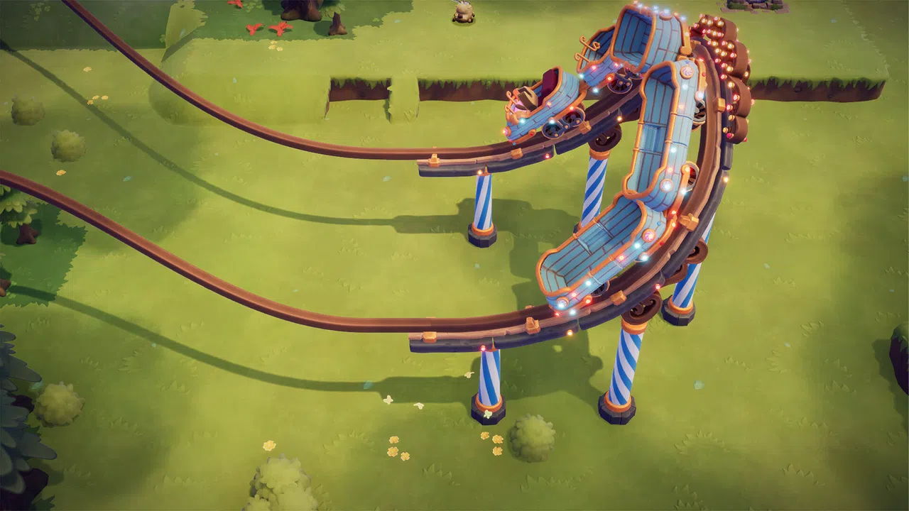 Oddsparks: An Automation Adventure - Coaster Rush Screenshot 3