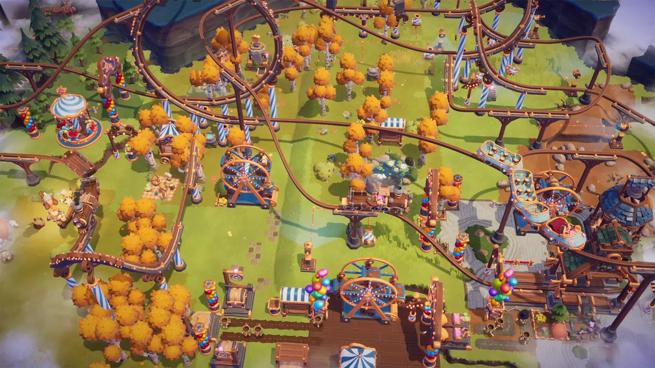 Oddsparks: An Automation Adventure - Coaster Rush Screenshot 0