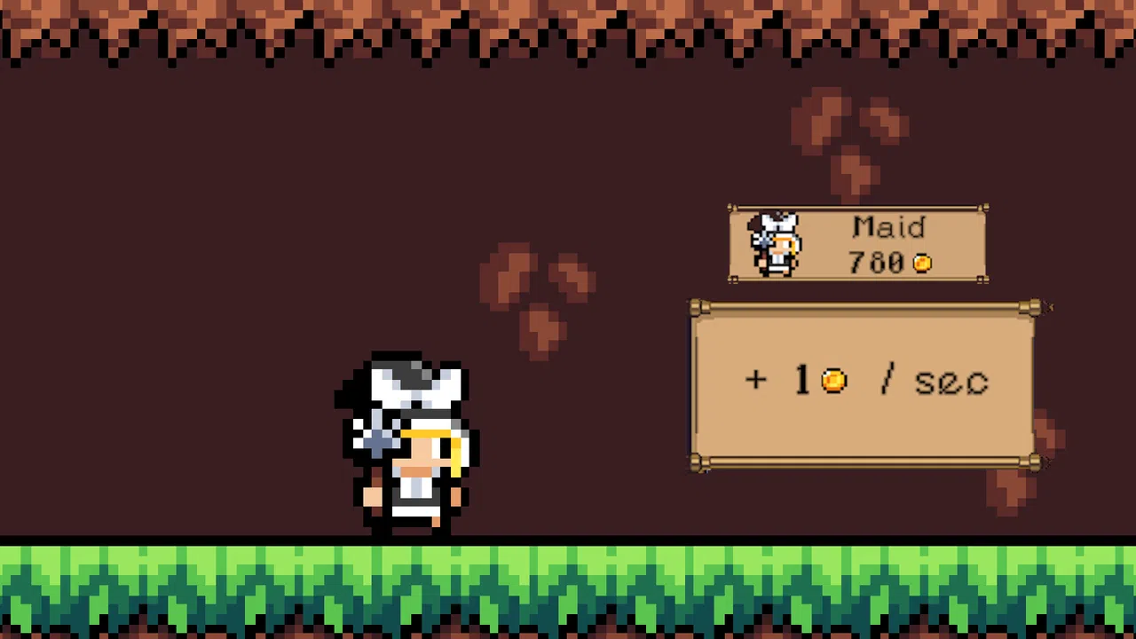 Idle Pixel Fantasy - Maid DLC Screenshot 0