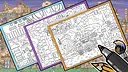 FIND KITTENS 4: Aetherpunk - Coloring Book Screenshot 2
