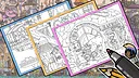 FIND KITTENS 4: Aetherpunk - Coloring Book Screenshot 0