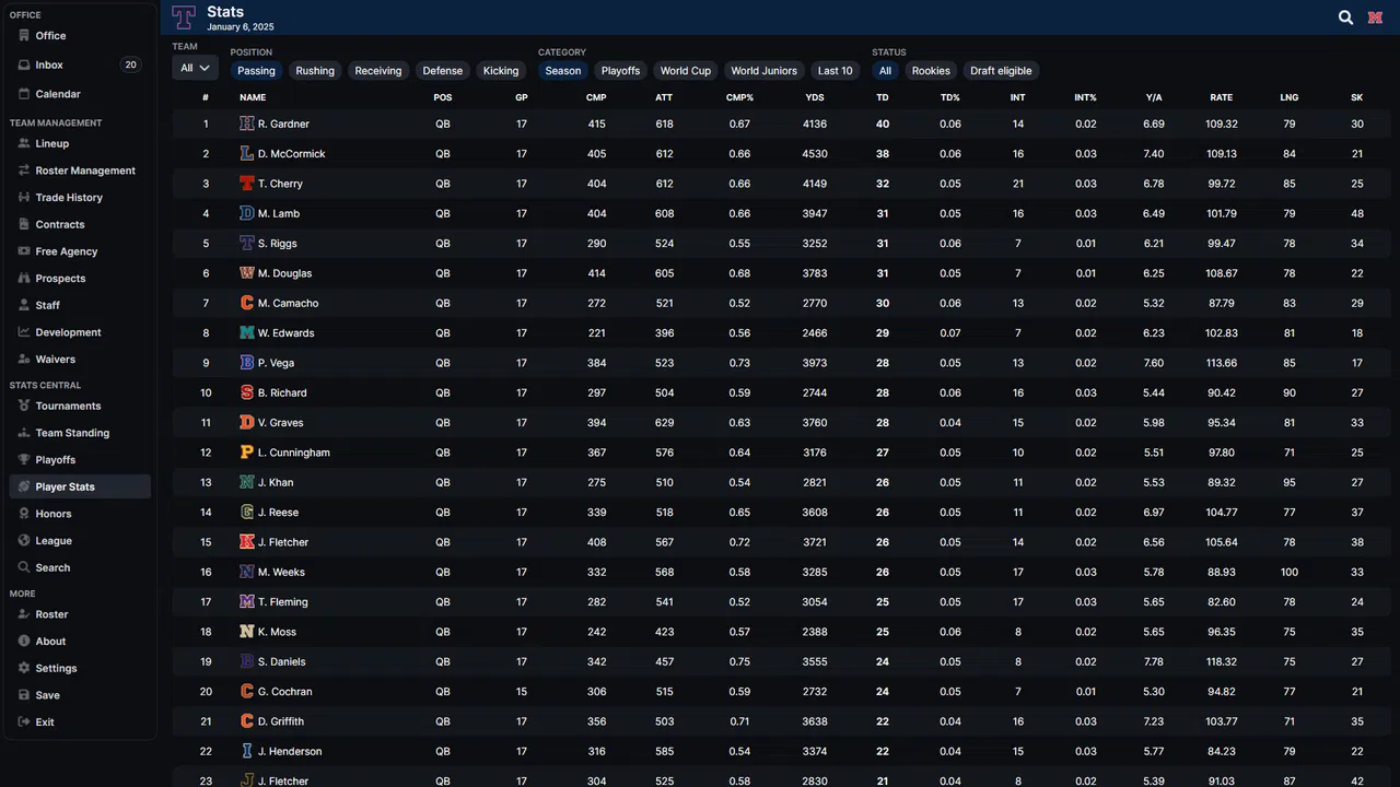 Football Legacy Manager 26 Screenshot 4