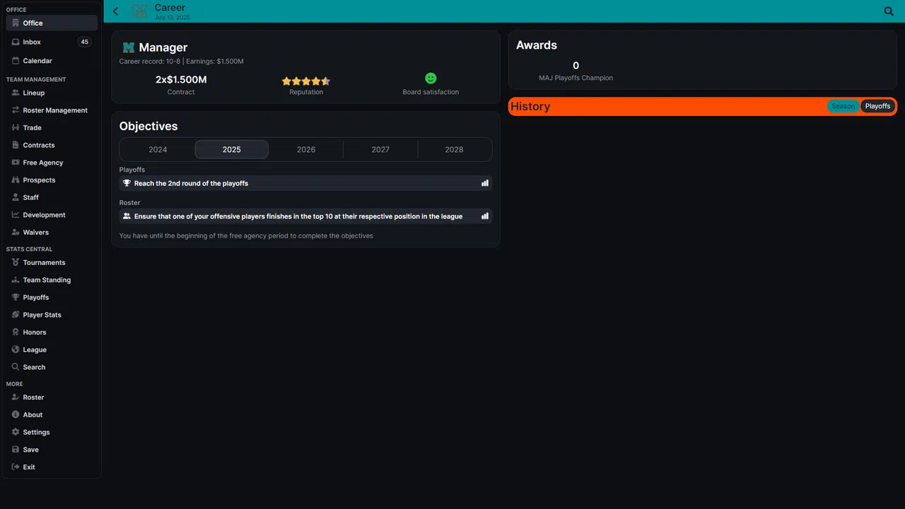 Football Legacy Manager 26 Screenshot 3