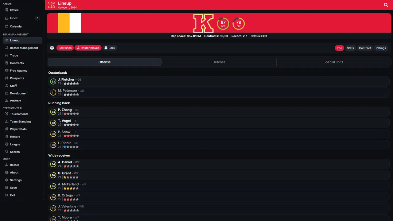 Football Legacy Manager 26 Screenshot 0